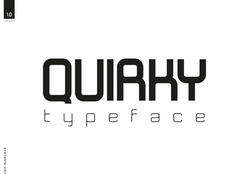 Quirky Font Family