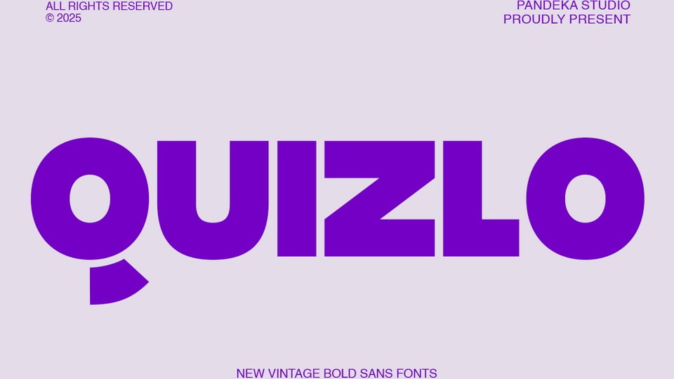 Quizlo Font › Fontesk