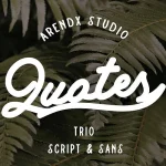Quotes Script Font