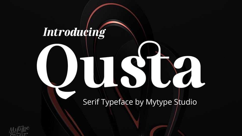 Qusta Font › Fontesk