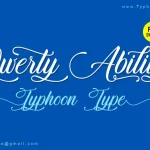 Qwerty Ability Script Font