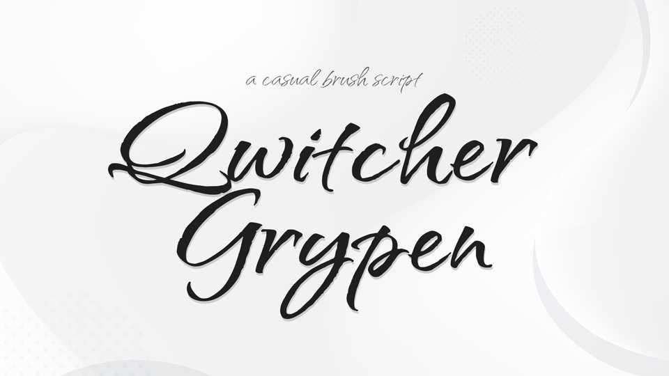 Qwitcher Grypen Font › Fontesk