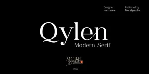 Qylen Serif Font