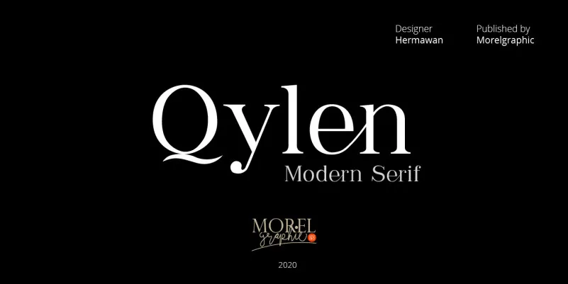 Qylen Serif Font