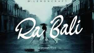 Ra Bali Script › Fontesk