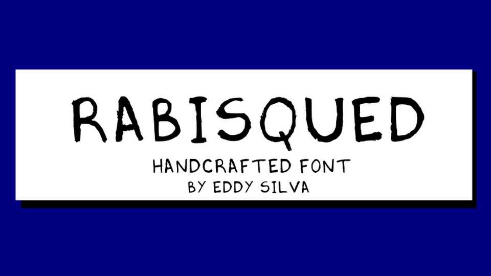 Rabisqued Font › Fontesk