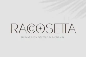 Raccosetta Font