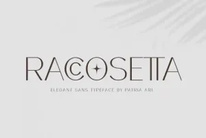 Raccosetta Sans Serif Font