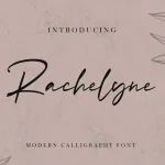 Rachelyne - Modern Calligraphy Font
