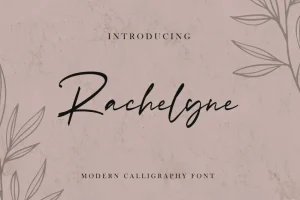 Rachelyne - Modern Calligraphy Font