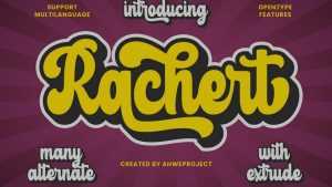 Rachert Font › Fontesk
