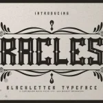 Rackles Blackletter Font