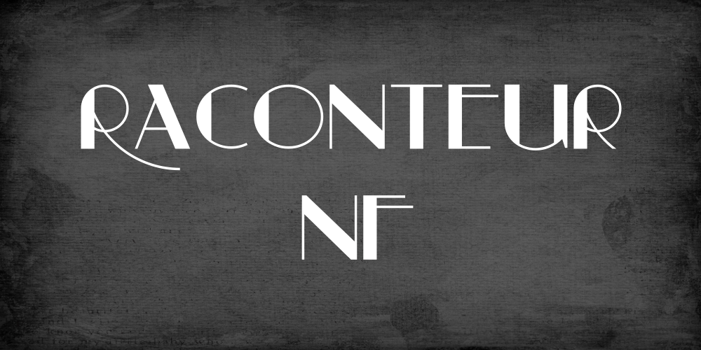 Raconteur NF font