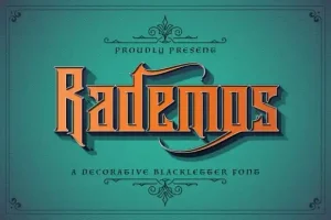 Rademos Blackletter Font