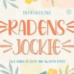 Radens Jockie Font
