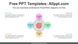Radial Circle PowerPoint Diagram