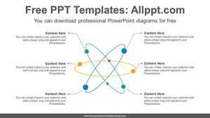 Radial network PowerPoint Diagram Template