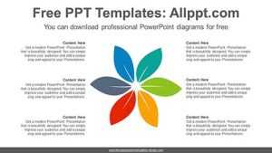 Radial Petals PowerPoint Diagram