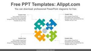 Radial Puzzle PowerPoint Diagram