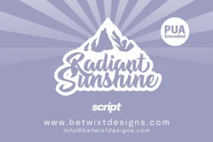 Radiant Sunshine Font