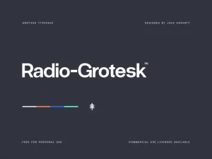Radio Grotesk Font Family