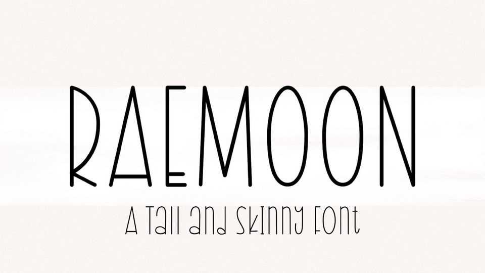 Raemoon Font › Fontesk