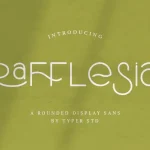 Rafflesia Display Font