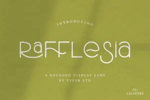 Rafflesia Display Font