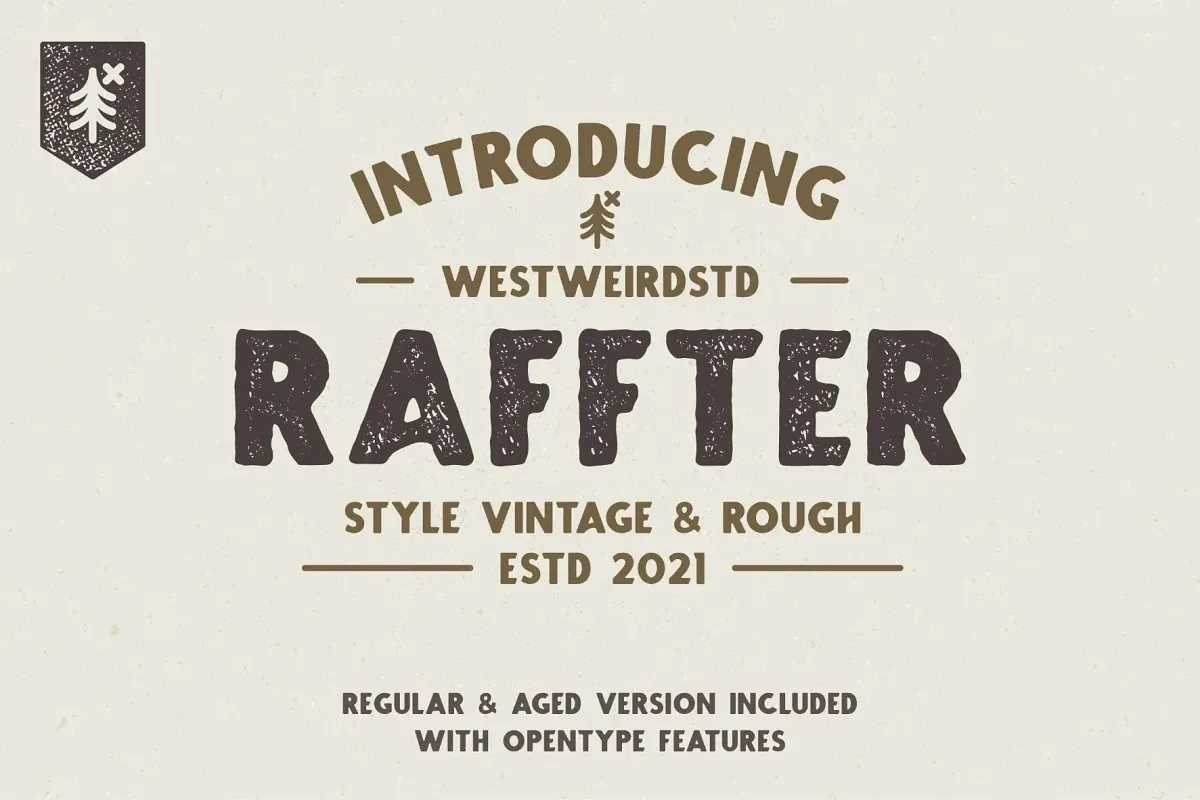 RAFFTER Font