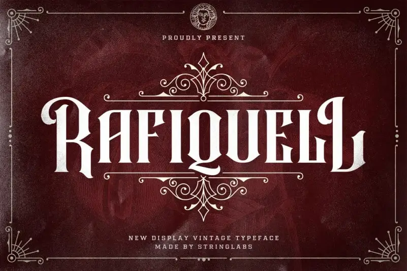Rafiquell Display Font