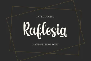 Raflesia Font