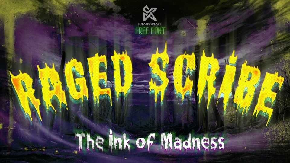 Raged Scribe Font › Fontesk