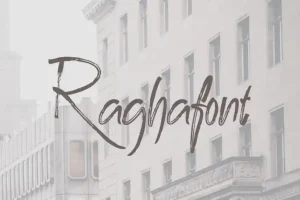 Ragha Brush Font