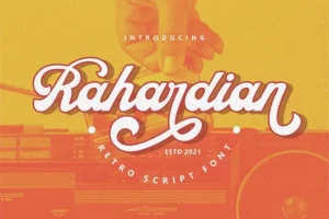 Rahardian Font