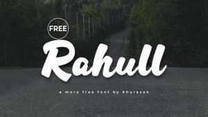 Rahull Font › Fontesk