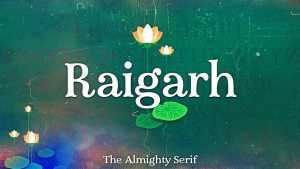 Raigarh Font › Fontesk