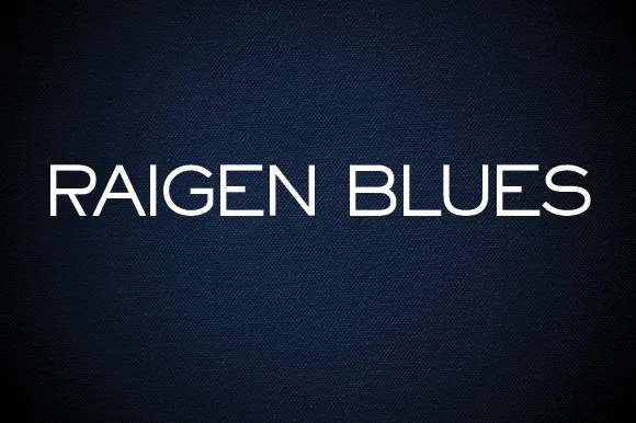 Raigen Blues Font