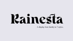 Rainesta Font › Fontesk
