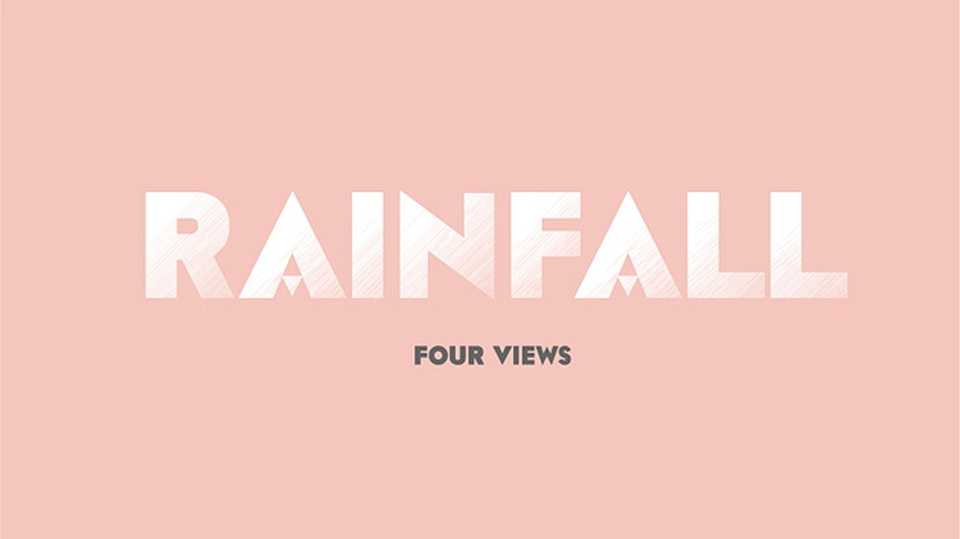 Rainfall Font Family › Fontesk