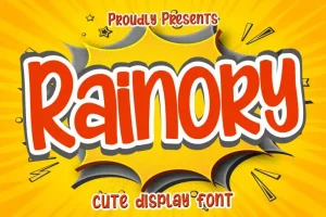 Rainory Display Font