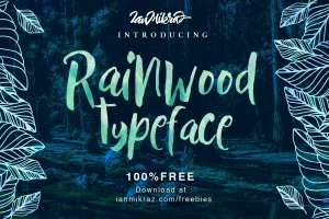 Rainwood Typeface