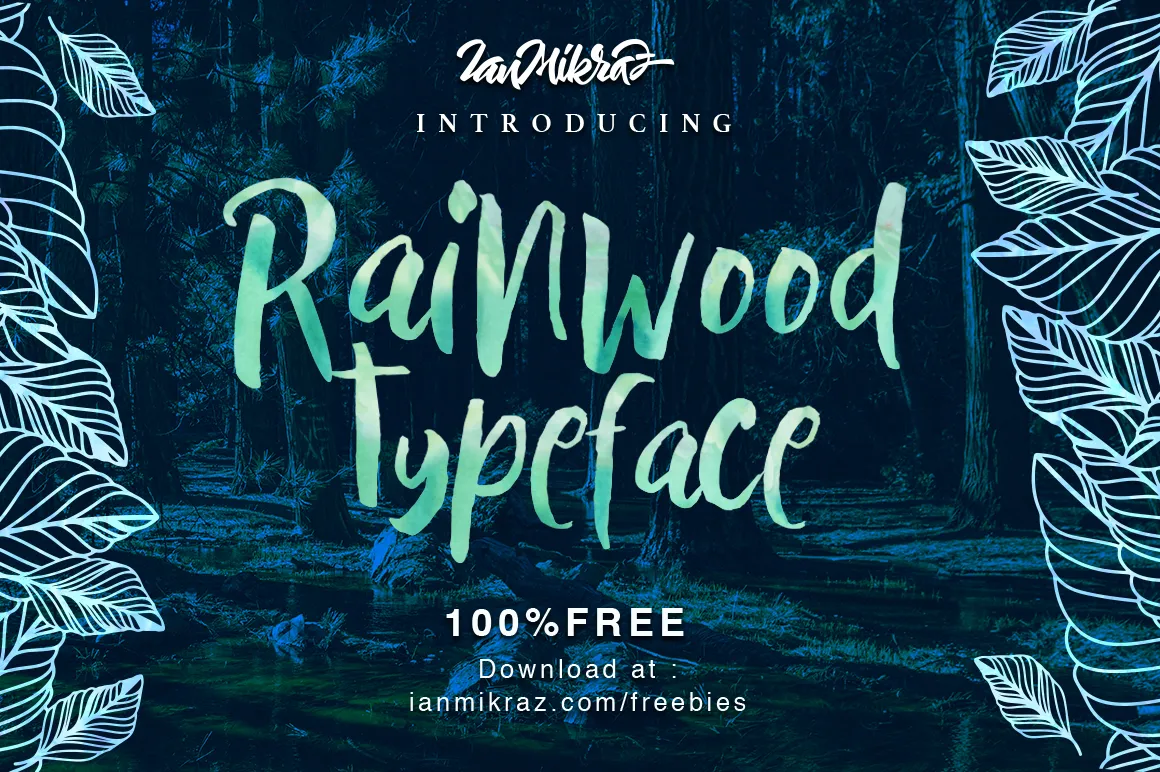 Rainwood Typeface