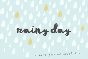 Rainy Day Font