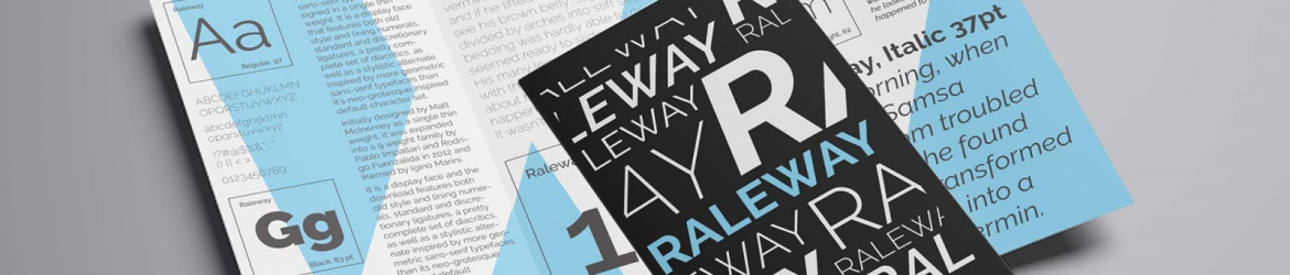 Raleway Font Family