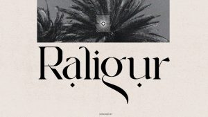 Raligur Font › Fontesk