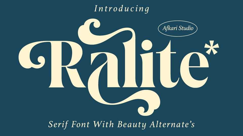 Ralite Font › Fontesk