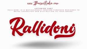 Rallidoni Font › Fontesk