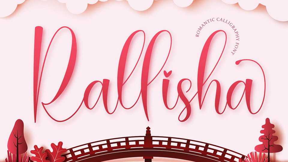 Rallisha Script Font › Fontesk
