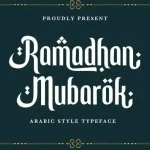 Ramadhan Mubarok Display Font