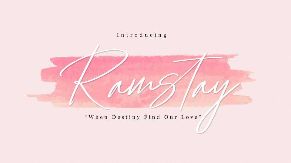 Ramstay Font › Fontesk